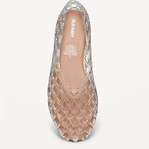 Jelly Lattice Ballet Flats, 9, NWT